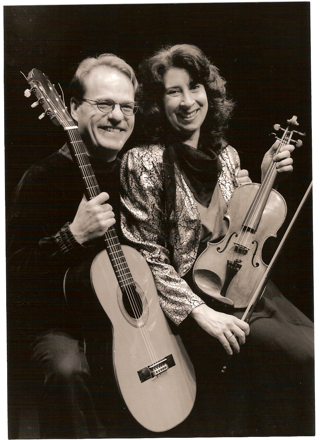 Han Jonkers mit Sandra Goldberg, April 2008